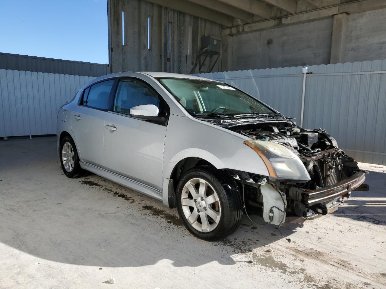 2012 Nissan Sentra VIN 3N1AB6AP7CL751538 Copart auction photo, front end / minor dent/scratches damage thumbnail 4