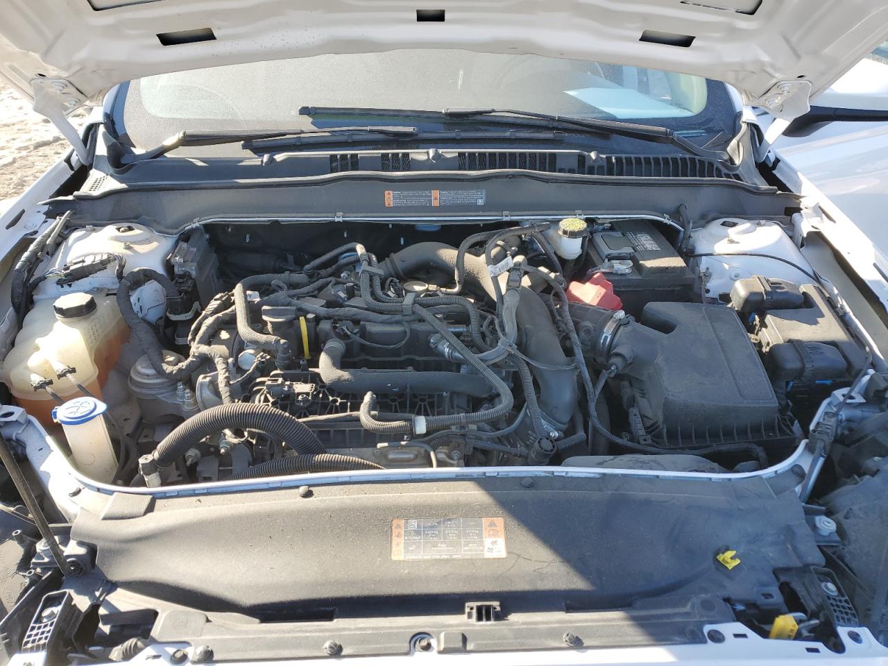 2019 Ford Fusion VIN 3FA6P0HD6KR287141 Copart auction photo, front end damage thumbnail 11