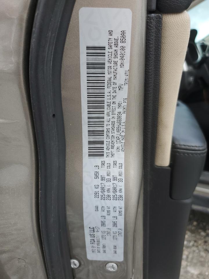 2017 Jeep Grand Cherokee VIN 1C4PJLAB9HW669034 Copart auction photo, front end damage thumbnail 15