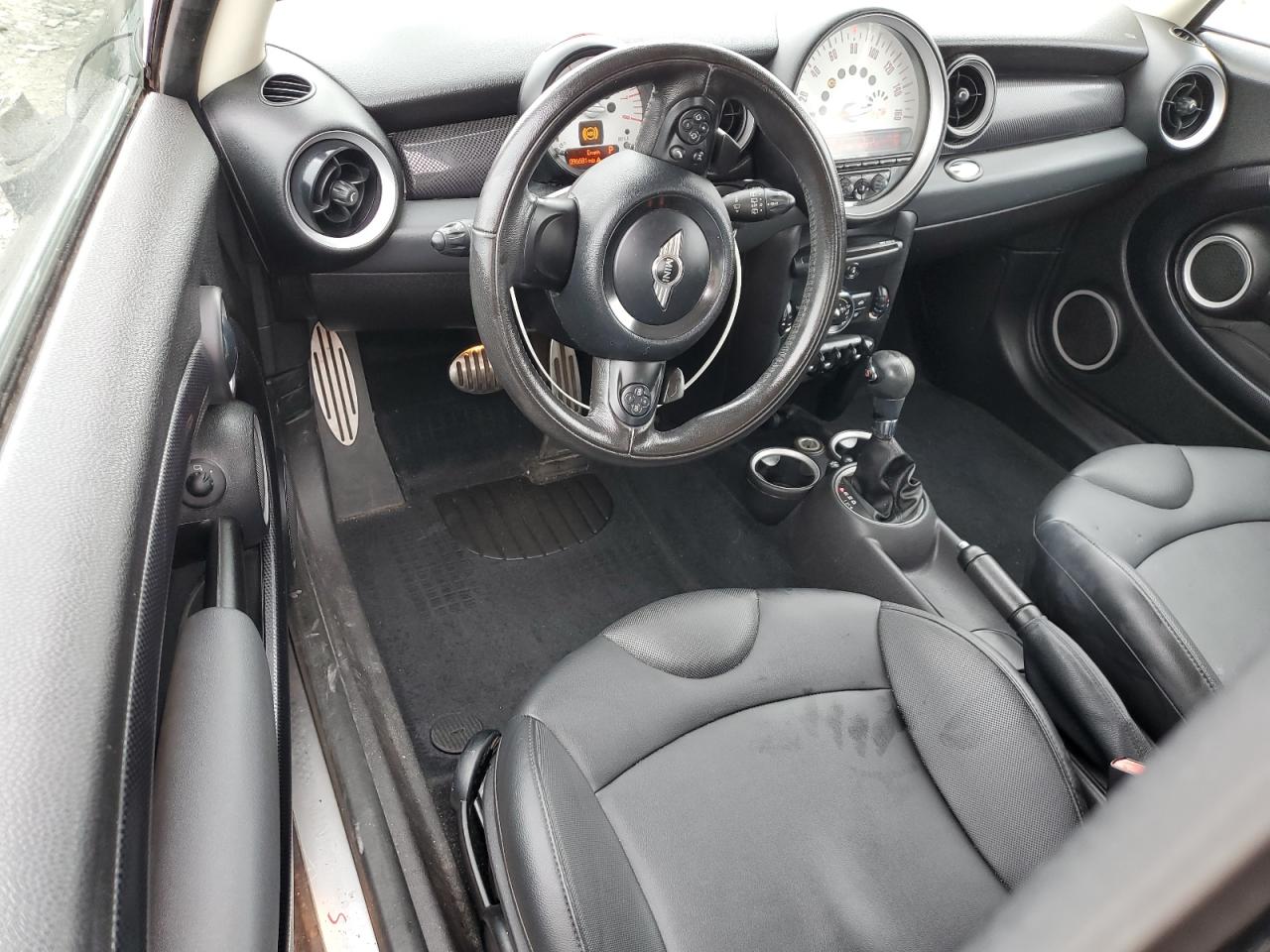 2011 MINI Cooper VIN WMWSV3C50BTY13629 Copart auction photo, all over damage thumbnail 8