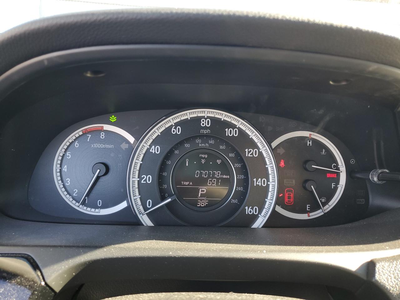 2016 Honda Accord VIN 1HGCR2F32GA007053 Copart auction photo, front end damage thumbnail 9