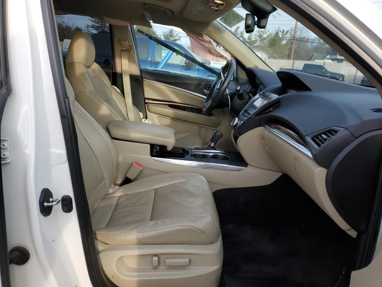 2014 Acura MDX VIN 5FRYD4H45EB048395 Copart auction photo, side damage thumbnail 7