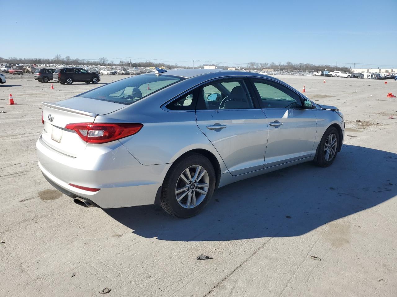 2017 Hyundai Sonata VIN 5NPE24AF7HH583420 Copart auction photo, front end damage thumbnail 3