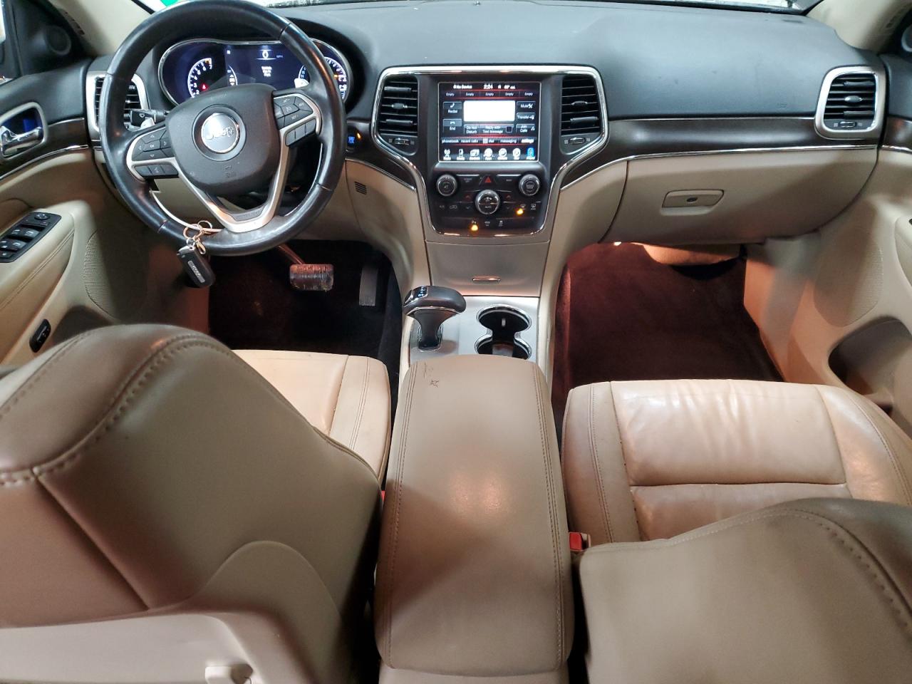 2015 Jeep Grand Cherokee VIN 1C4RJFBG8FC717884 Copart auction photo, front end / minor dent/scratches damage thumbnail 8