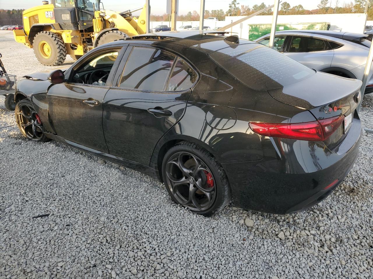 2021 Alfa Romeo Giulia VIN ZARFAMBNXM7649203 Copart auction photo, all over damage thumbnail 2