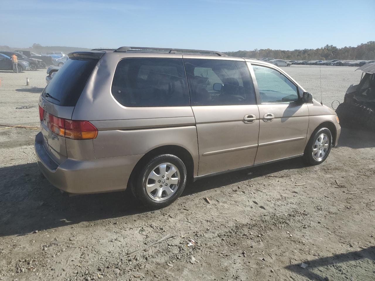 2003 Honda Odyssey VIN 5FNRL18903B150865 Copart auction photo, side damage thumbnail 3