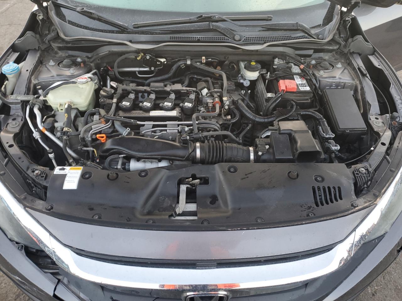 2016 Honda Civic VIN 19XFC1F32GE205796 Copart auction photo, front end damage thumbnail 11