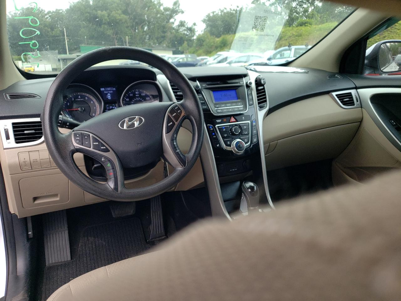 2014 Hyundai Elantra VIN KMHD35LH6EU193628 Copart auction photo, front end damage thumbnail 8