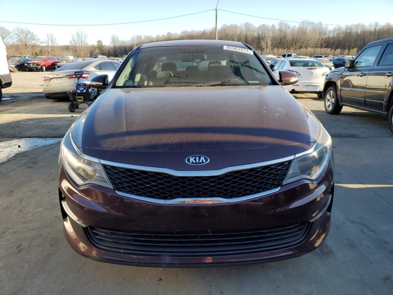 2016 KIA Optima VIN 5XXGT4L30GG115340 Copart auction photo, rear end damage thumbnail 5