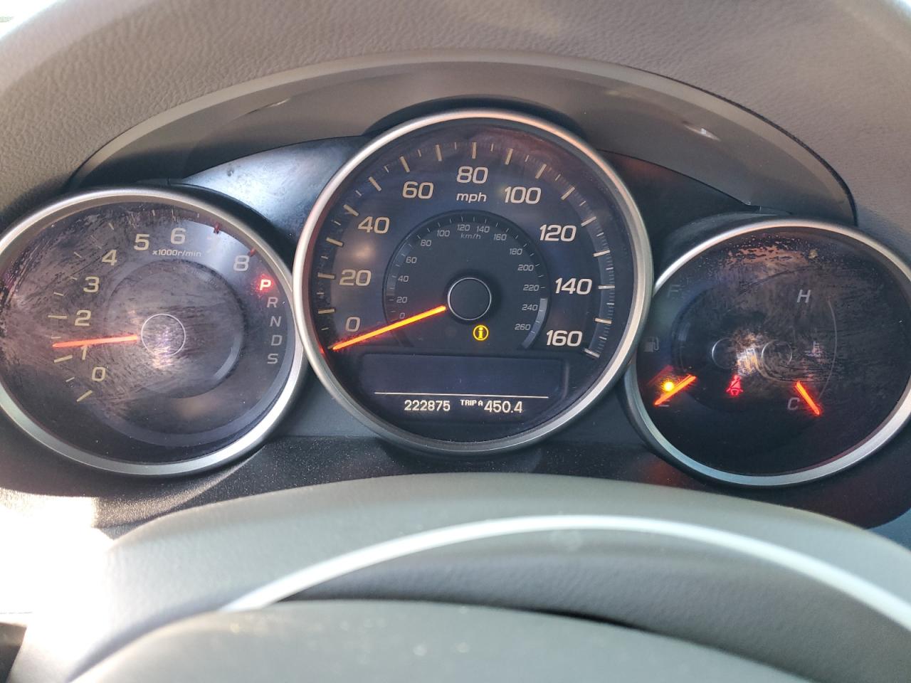 2009 Acura RL VIN JH4KB26659C002380 Copart auction photo, rear end damage thumbnail 9