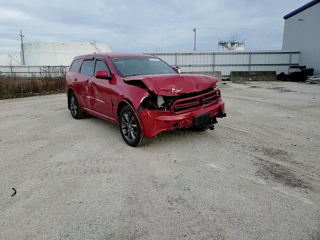2015 Dodge Durango VIN 1C4RDJAG8FC702944 Copart auction photo, front end / side damage thumbnail 12