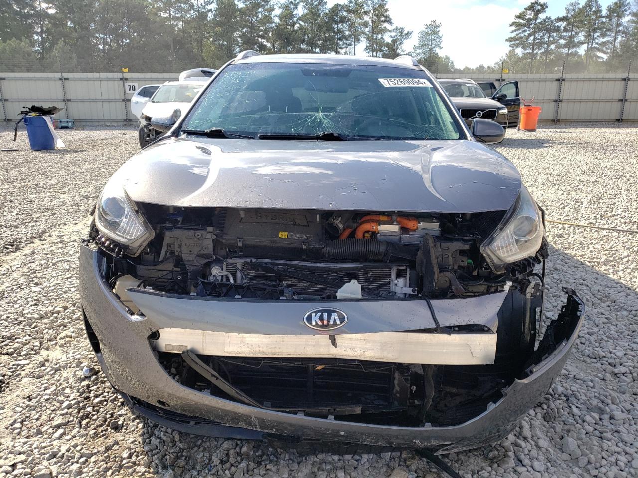 2018 KIA Niro VIN KNDCB3LC5J5170650 Copart auction photo, front end damage thumbnail 5