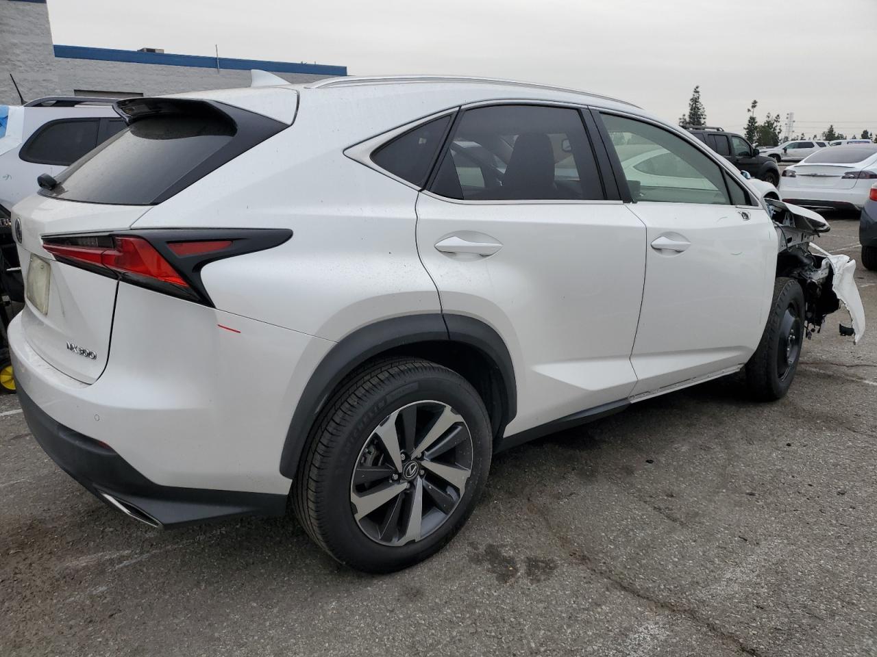 2020 Lexus NX VIN JTJDARBZ3L5004692 Copart auction photo, front end damage thumbnail 3