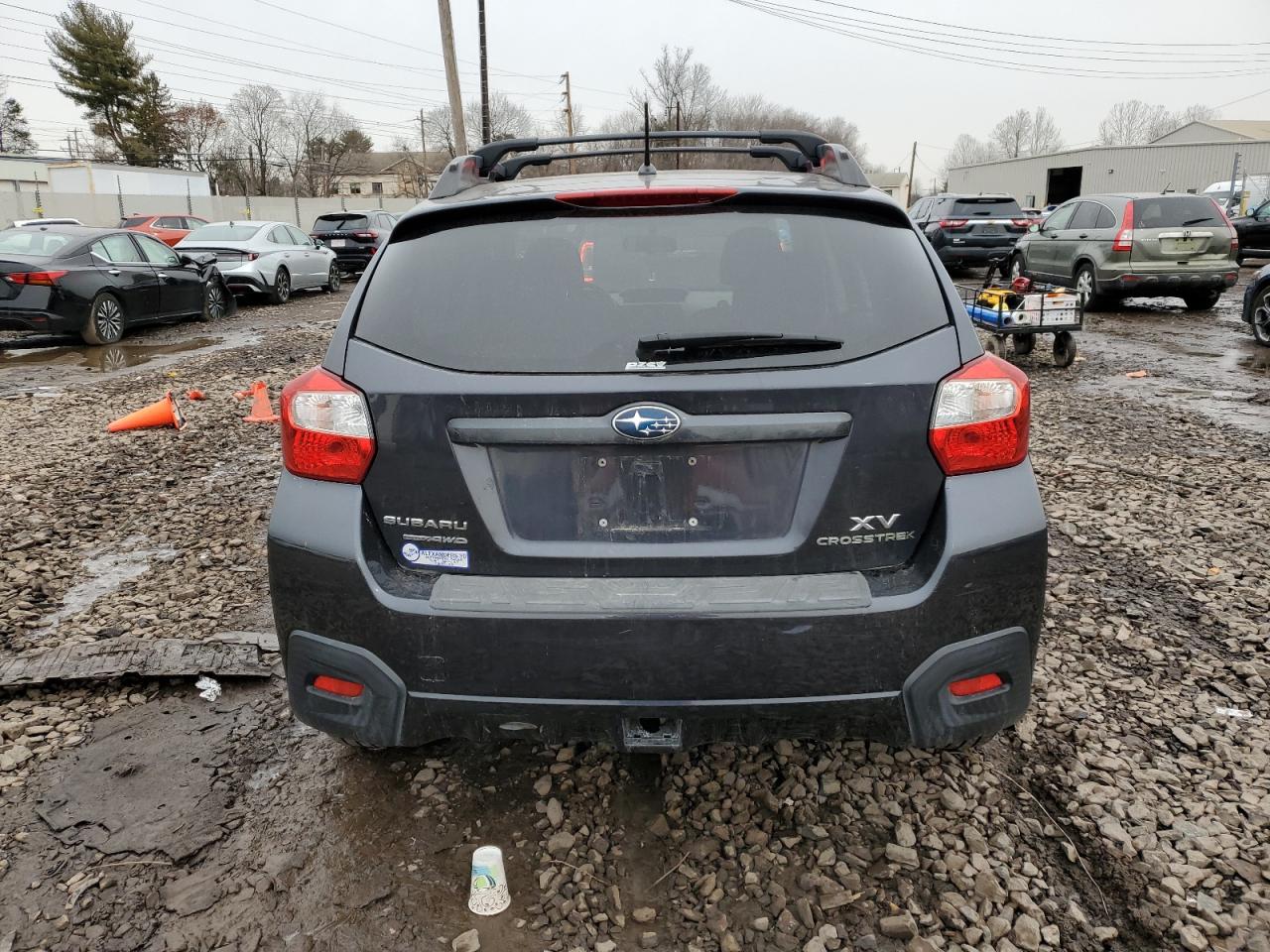 2014 Subaru XV VIN JF2GPACC1E8262013 Copart auction photo, front end damage thumbnail 6