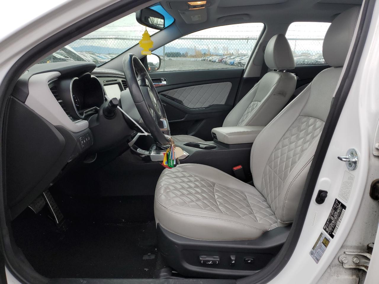 2015 KIA Optima VIN 5XXGR4A64FG516982 Copart auction photo, front end damage thumbnail 7