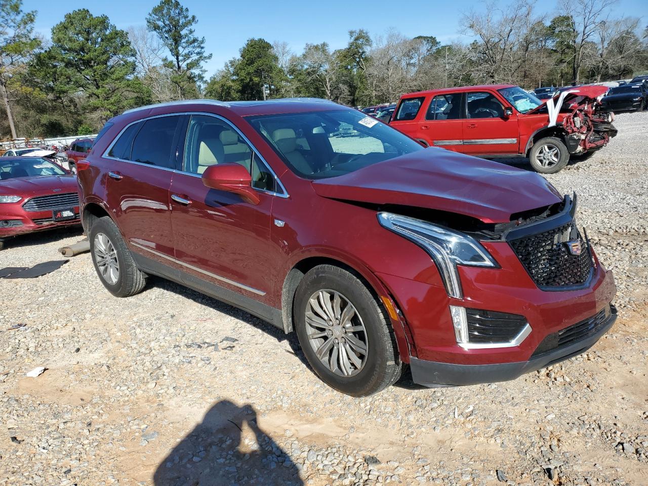 2018 Cadillac XT5 VIN 1GYKNCRS7JZ166944 Copart auction photo, front end damage thumbnail 4