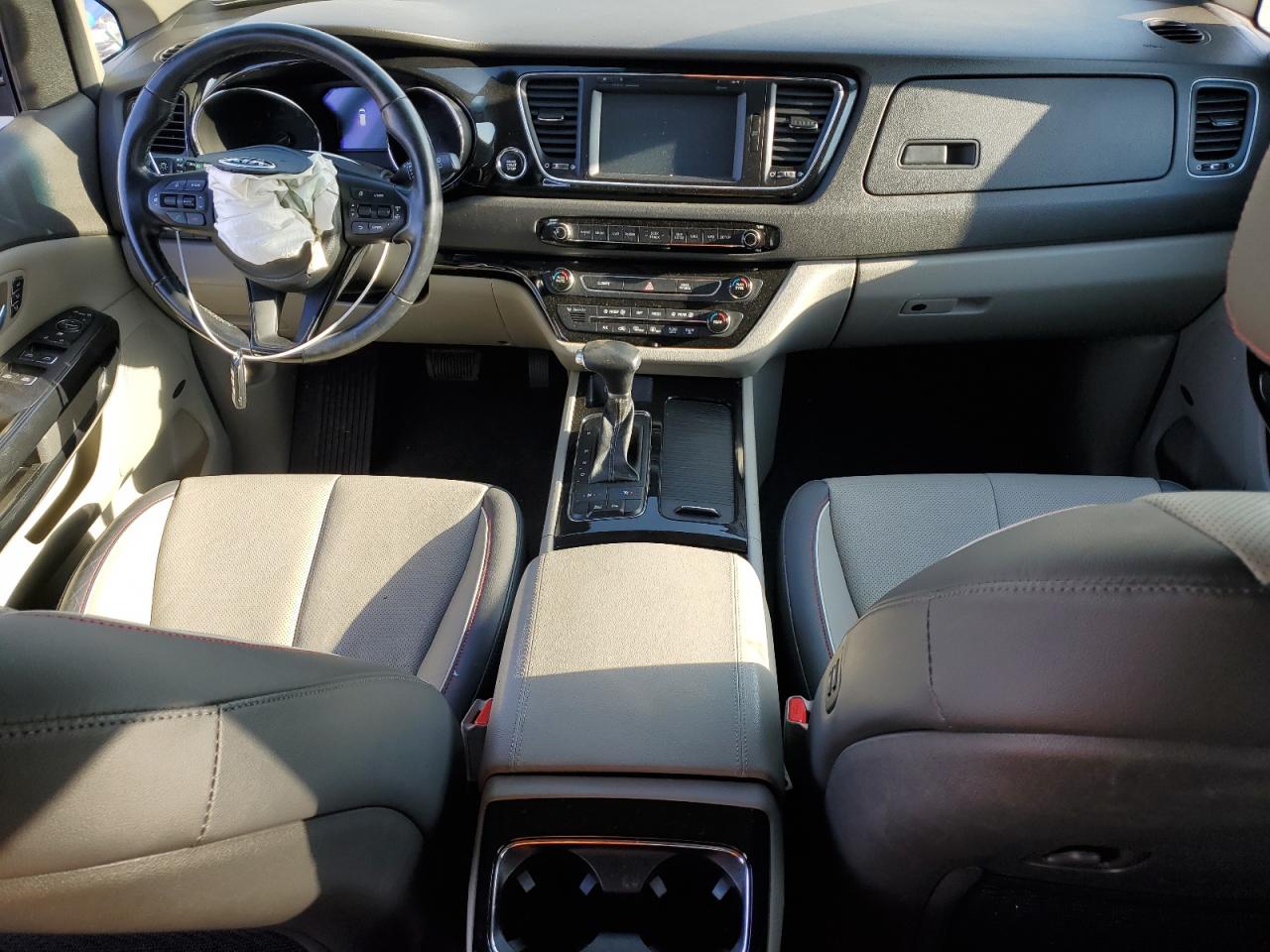 2018 KIA Sedona VIN KNDMC5C13J6423552 Copart auction photo, front end / frame damage damage thumbnail 8