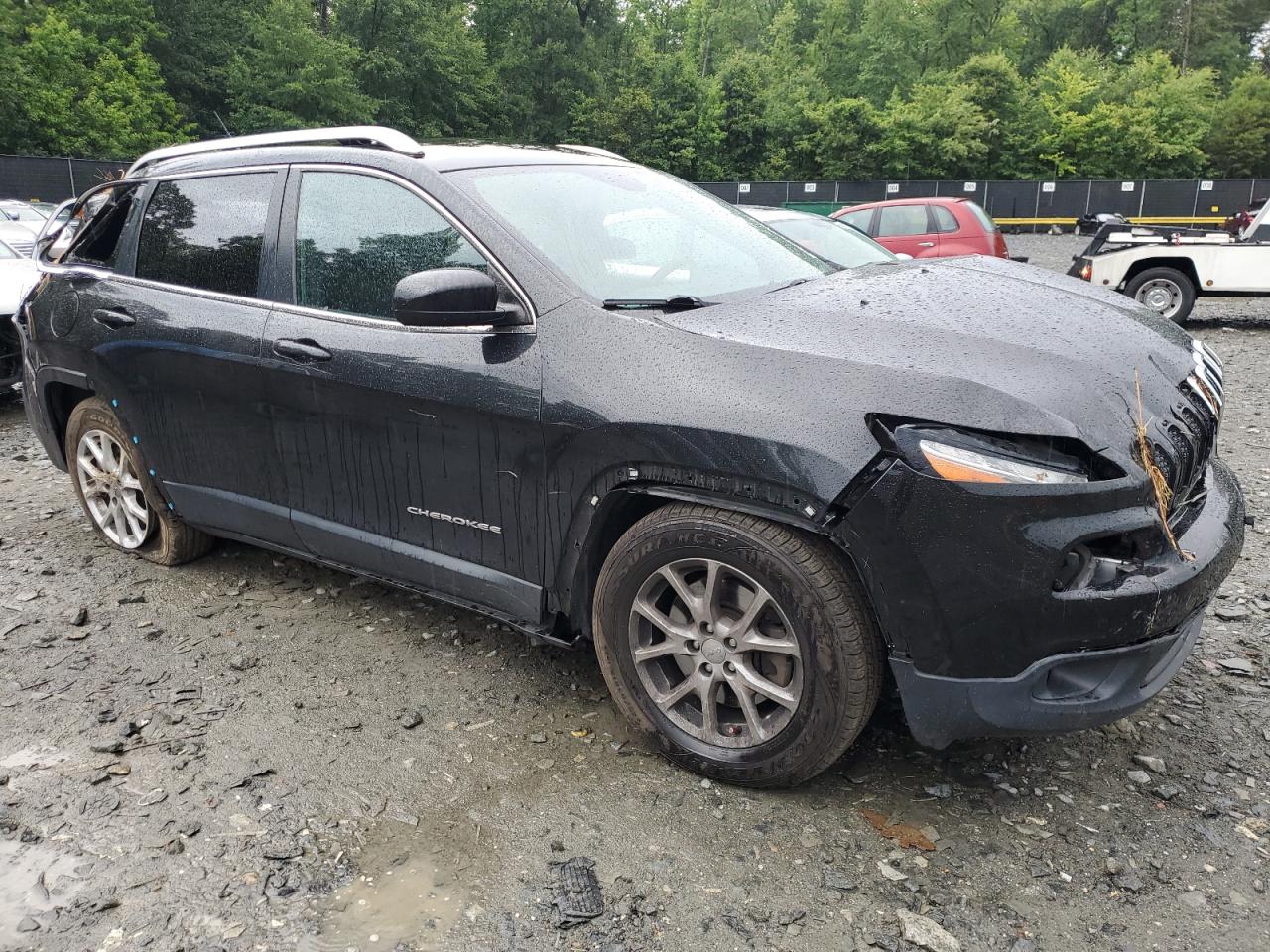 2015 Jeep Grand Cherokee VIN 1C4PJMCB2FW610620 Copart auction photo, rollover damage thumbnail 4