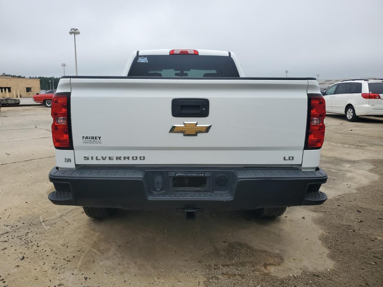2019 Chevrolet Silverado VIN 2GCVKNEC2K1210137 Copart auction photo, minor dent/scratches damage thumbnail 6