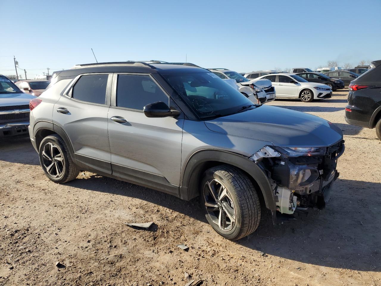 2023 Chevrolet TrailBlazer VIN KL79MTSL4PB089877 Copart auction photo, front end damage thumbnail 4