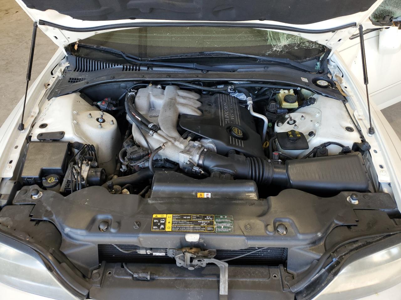 2003 Lincoln LS VIN 1LNHM86S33Y691282 Copart auction photo, side damage thumbnail 11