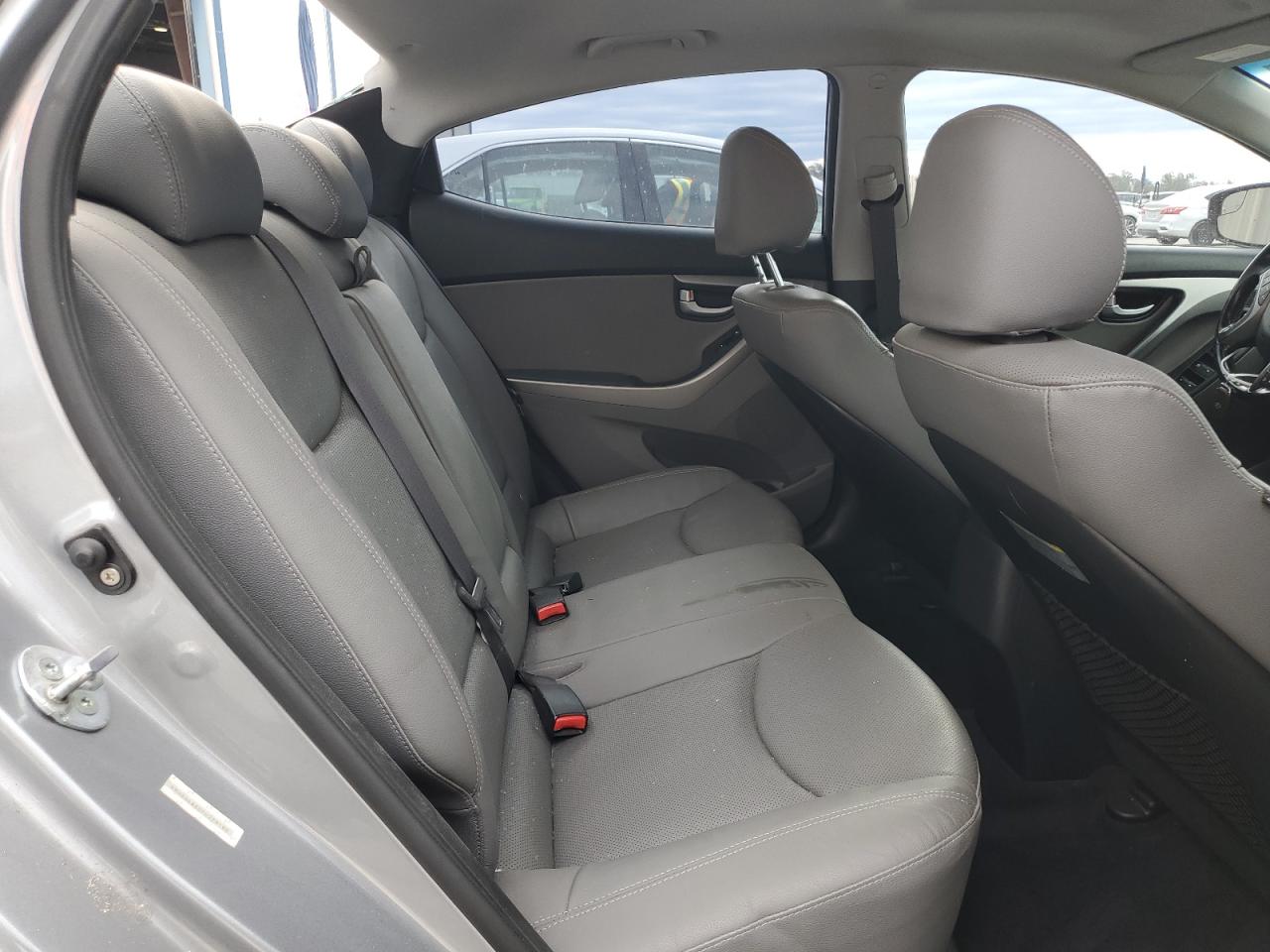 2015 Hyundai Elantra VIN KMHDH4AE0FU229190 Copart auction photo, rear end damage thumbnail 10