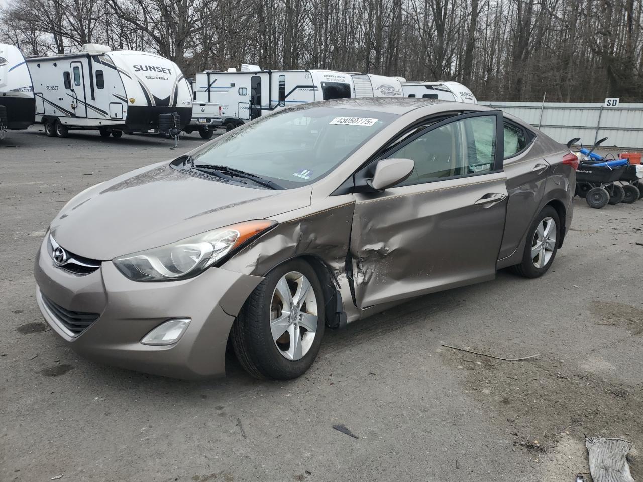 2013 Hyundai Elantra VIN 5NPDH4AE5DH173615