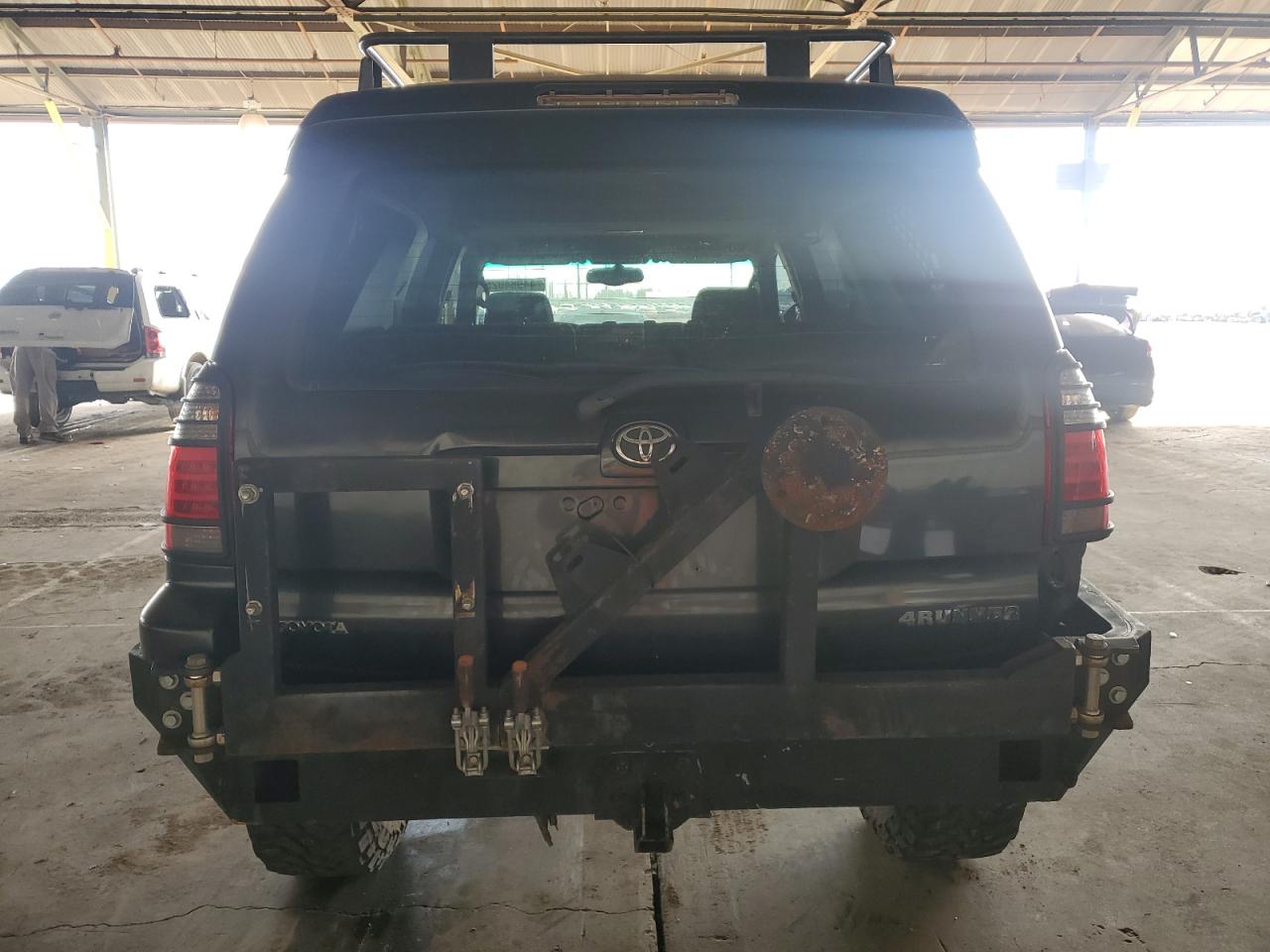 2006 Toyota 4Runner VIN JTEBT14R960059390 Copart auction photo, front end / undercarriage damage thumbnail 6