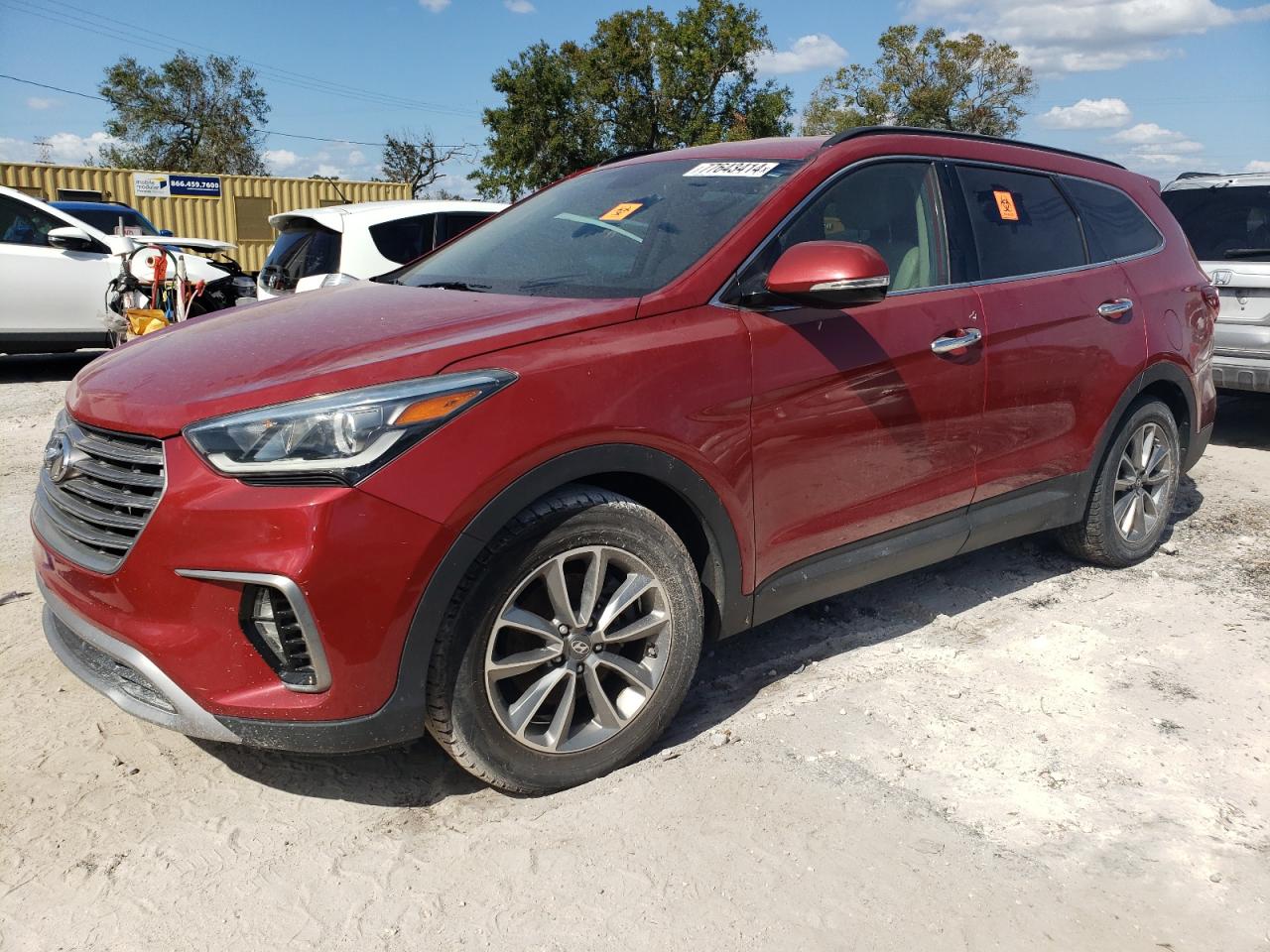 2017 Hyundai Santa Fe VIN KM8SNDHF4HU217707