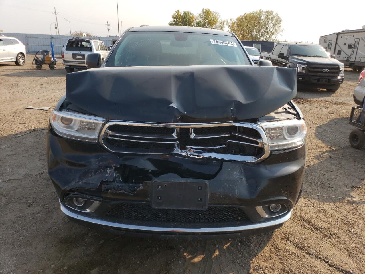 2015 Dodge Durango VIN 1C4RDJDG2FC240800 Copart auction photo, front end damage thumbnail 5