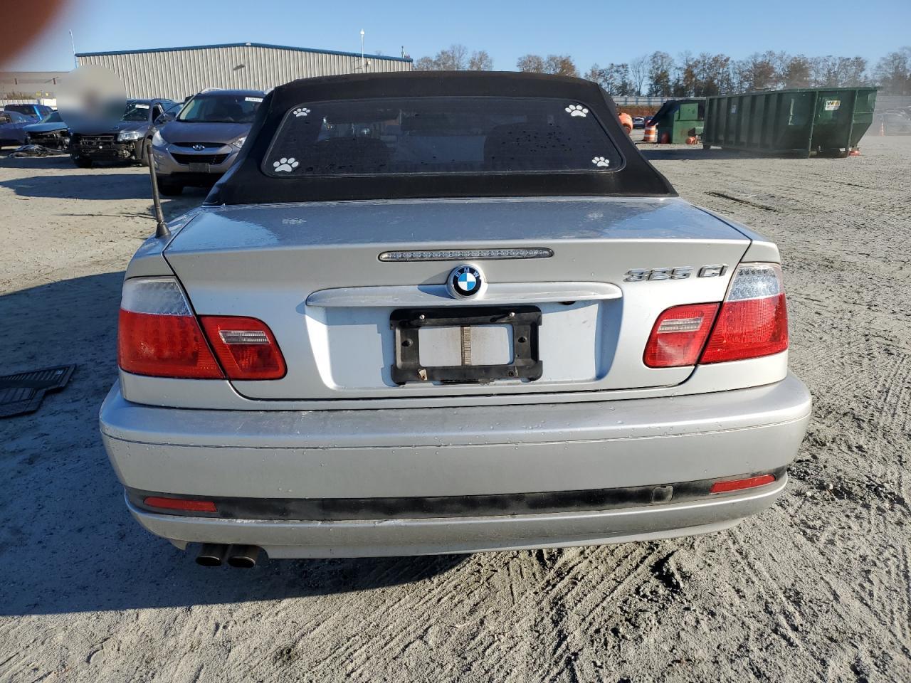 2005 BMW 3er VIN WBABW33415PL37084 Copart auction photo, all over damage thumbnail 6