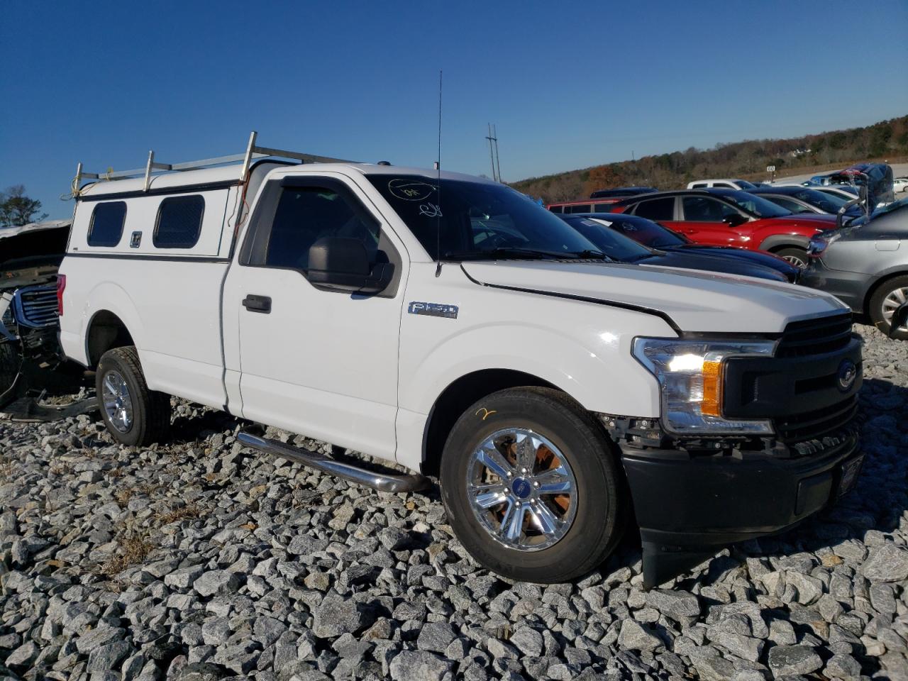 2019 Ford F-150 VIN 1FTMF1CB1KKD21619 Copart auction photo, all over damage thumbnail 4