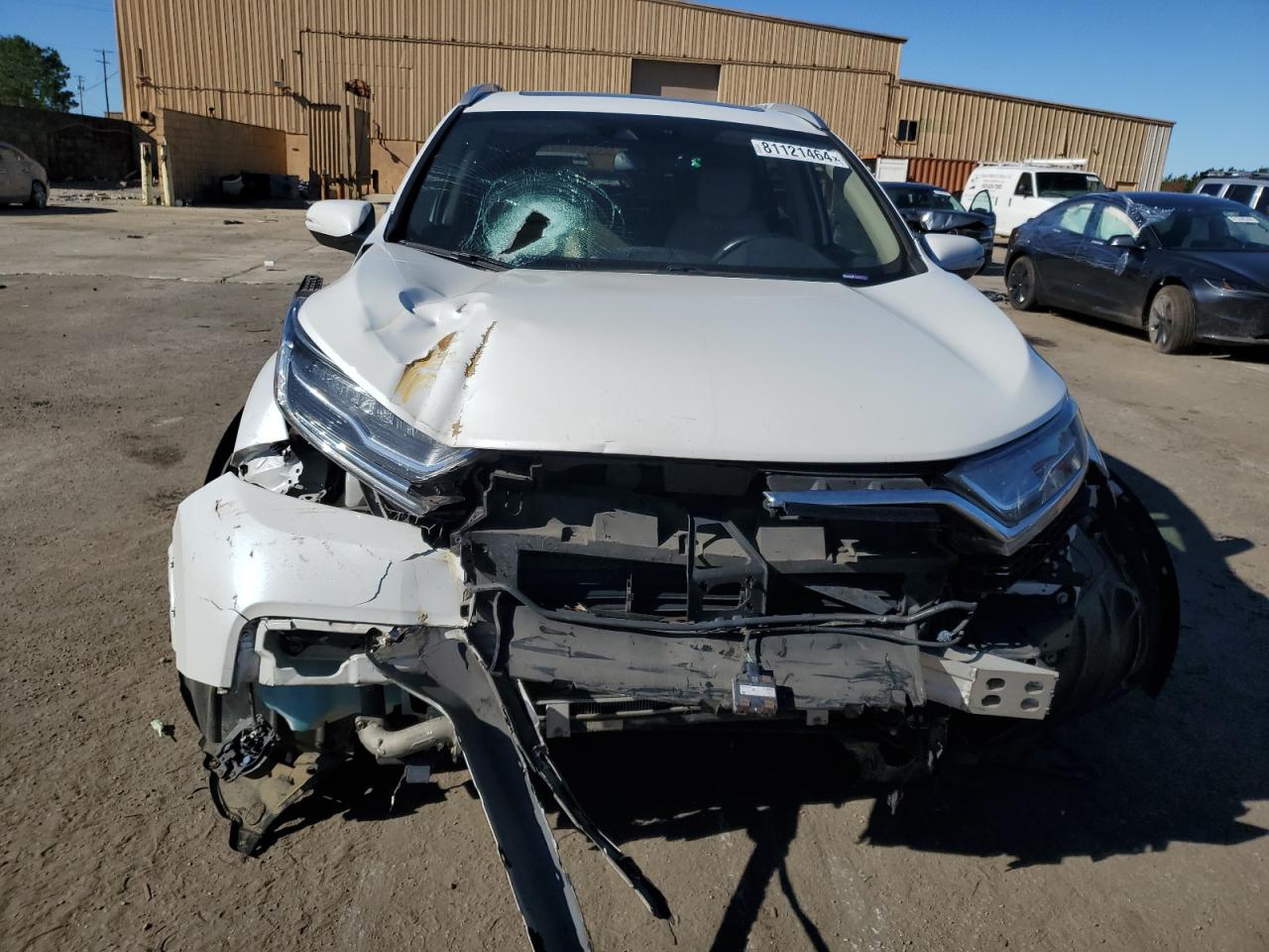 2021 Honda CR-V VIN 5J6RW2H93ML000108 Copart auction photo, front end damage thumbnail 5
