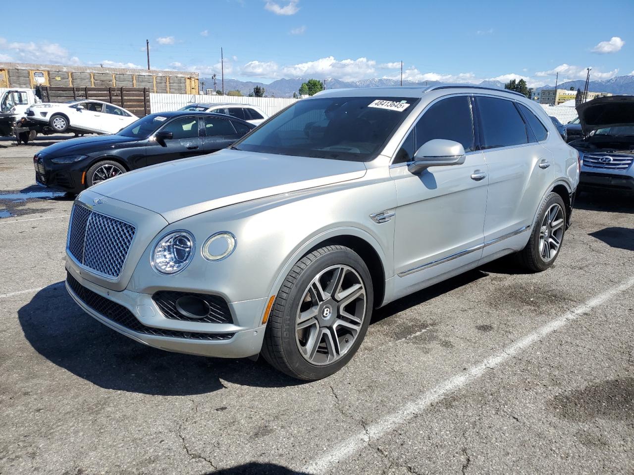 2018 Bentley Bentayga VIN SJAAC4ZV0JC020171 - Copart auction photo