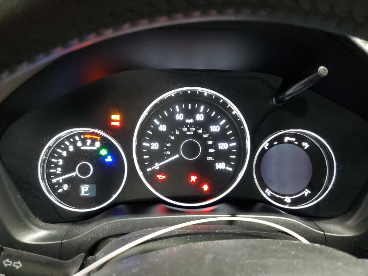 2018 Honda HR-V VIN 3CZRU6H77JM716810 Copart auction photo, front end damage thumbnail 9