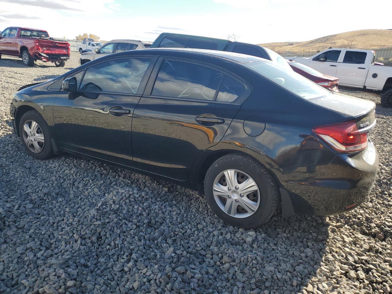 2013 Honda Civic VIN 19XFB2F58DE099652 Copart auction photo, front end damage thumbnail 2