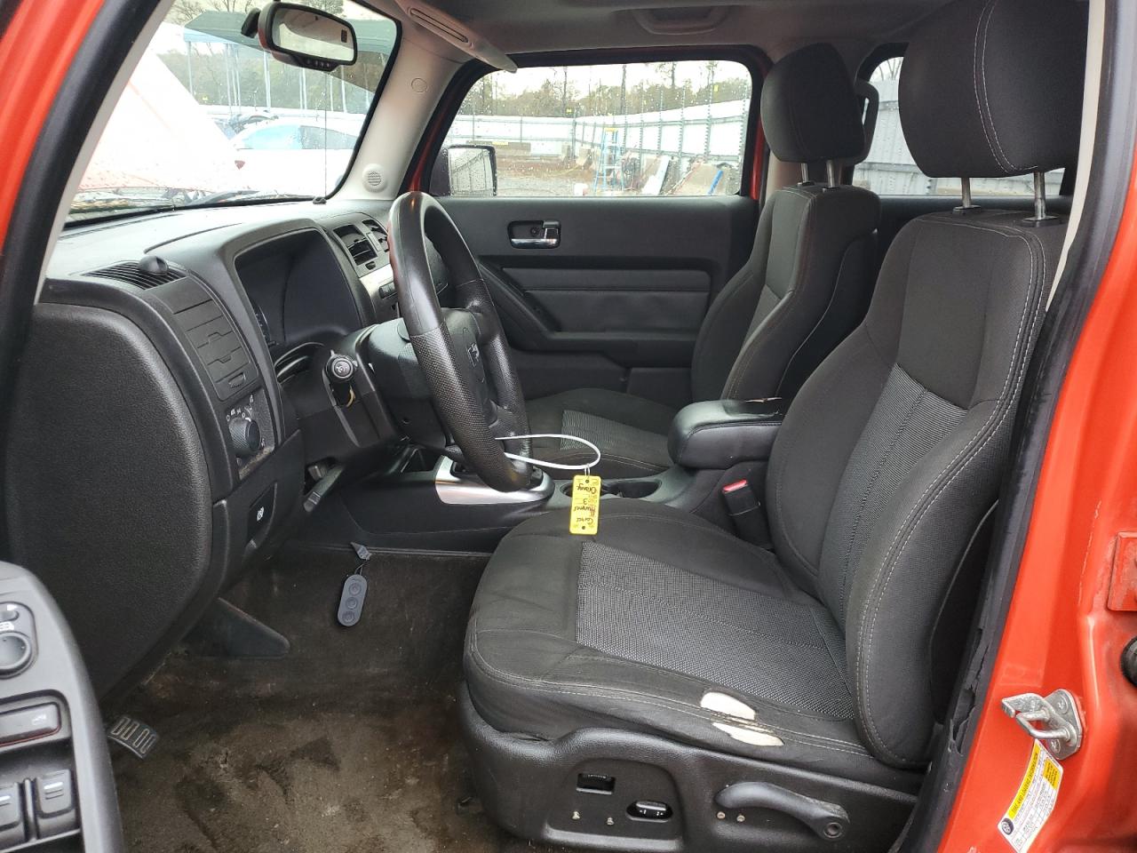 2009 Hummer H3 VIN 5GTEN13E598144722 Copart auction photo, undercarriage / rear end damage thumbnail 7