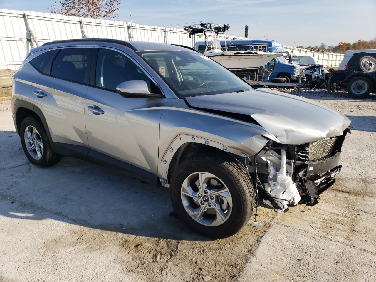 2024 Hyundai Tucson VIN 5NMJBCDE6RH403497 Copart auction photo, front end damage thumbnail 4