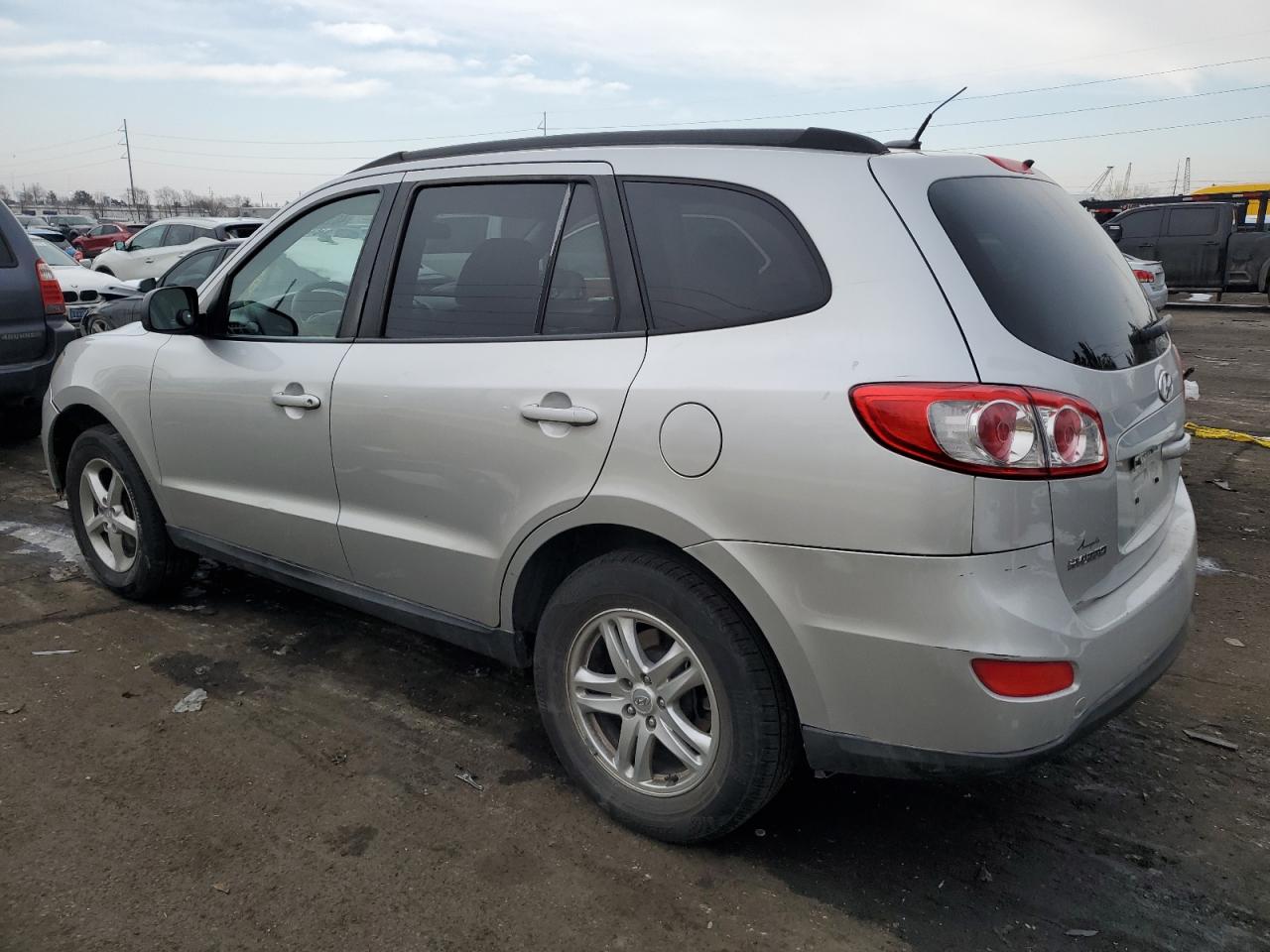 2011 Hyundai Santa Fe VIN 5XYZG4AG0BG057804 Copart auction photo, front end / hail damage thumbnail 2
