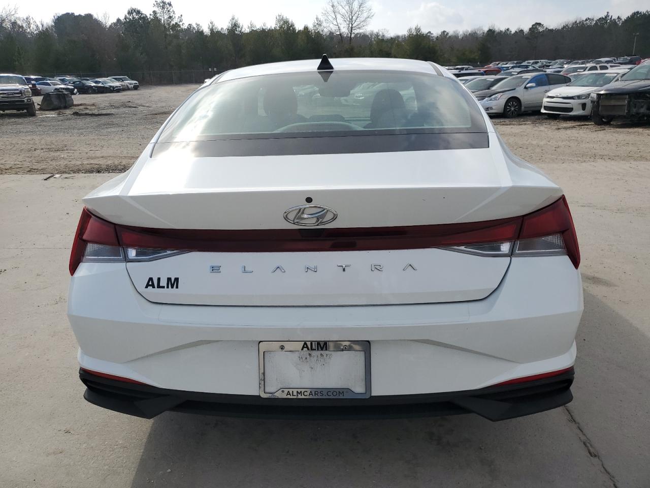 2021 Hyundai Elantra VIN 5NPLL4AG7MH041631 Copart auction photo, front end damage thumbnail 6