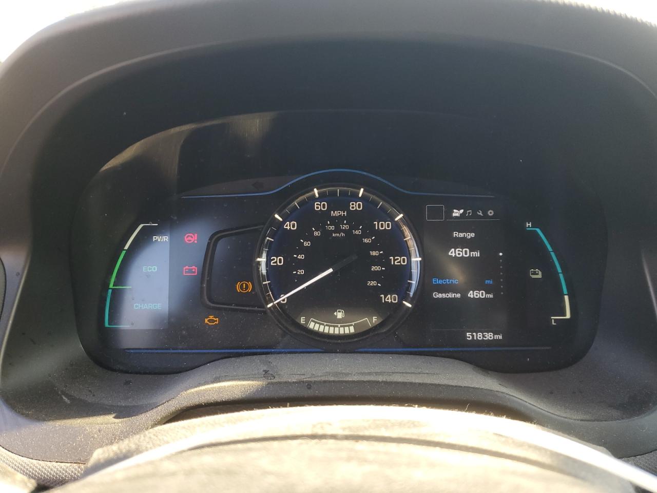 2019 Hyundai IONIQ VIN KMHC65LD2KU164901 Copart auction photo, front end / minor dent/scratches damage thumbnail 9