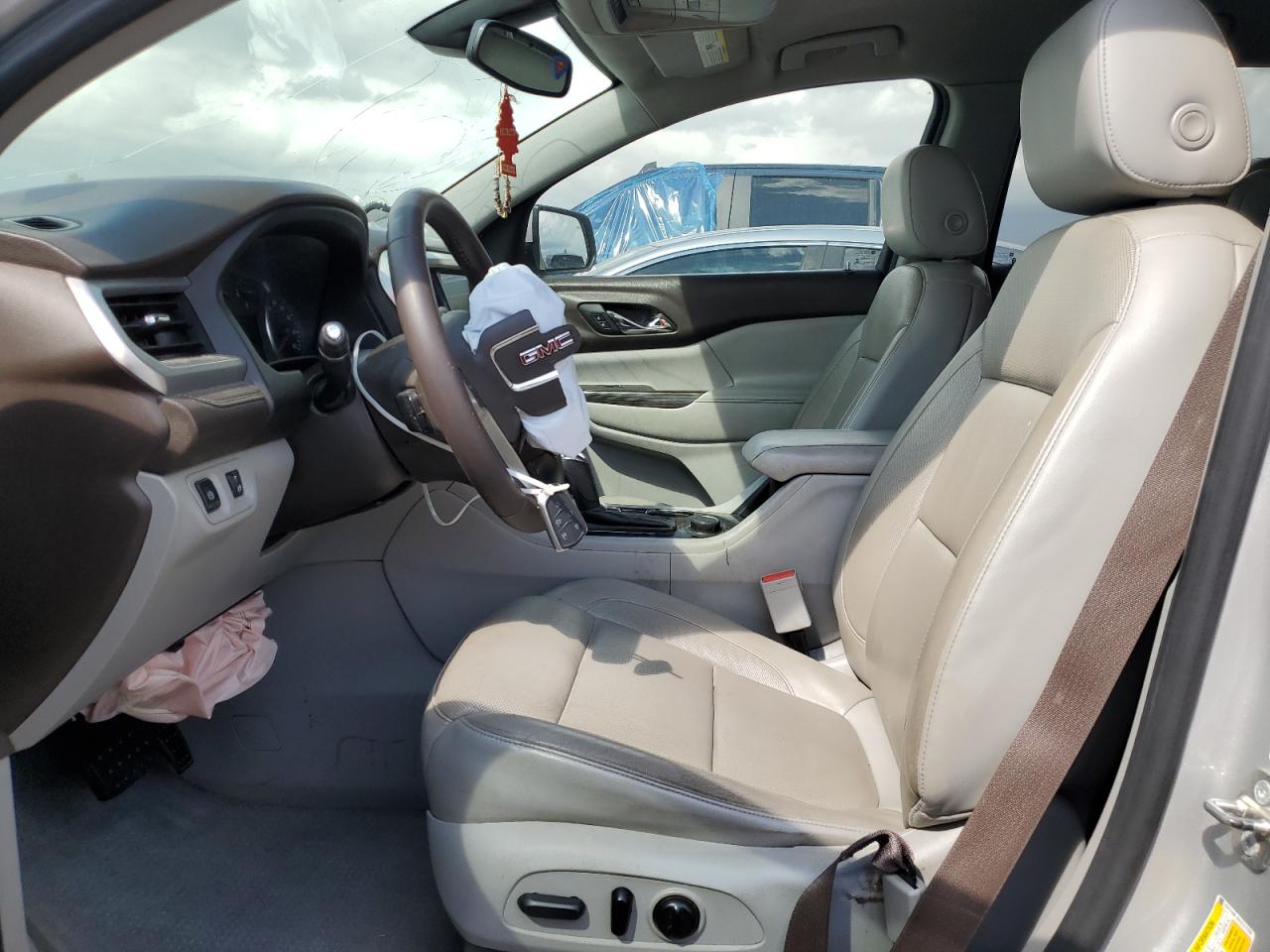 2018 GMC Acadia VIN 1GKKNMLS5JZ177708 Copart auction photo, front end damage thumbnail 7