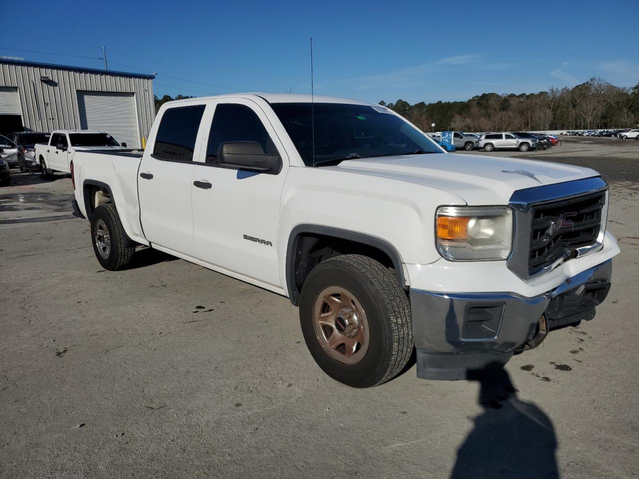2014 GMC Sierra VIN 3GTP1TEH6EG538717 Copart auction photo, front end damage thumbnail 4