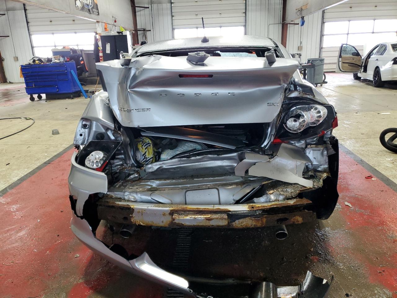 2013 Dodge Avenger VIN 1C3CDZCG3DN586236 Copart auction photo, rear end damage thumbnail 6