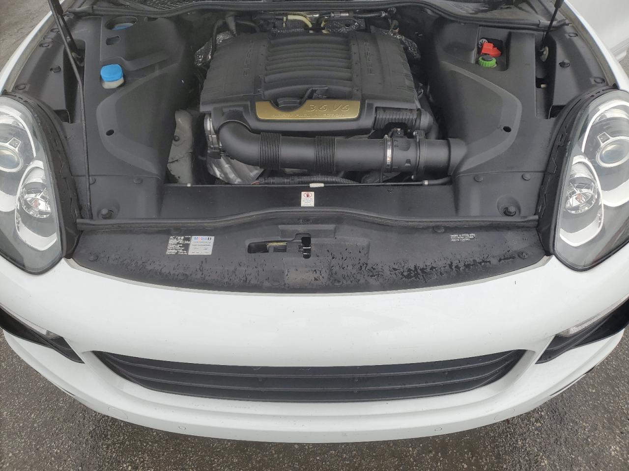 2016 Porsche Cayenne VIN WP1AA2A28GKA10883 Copart auction photo, side / rear end damage thumbnail 12