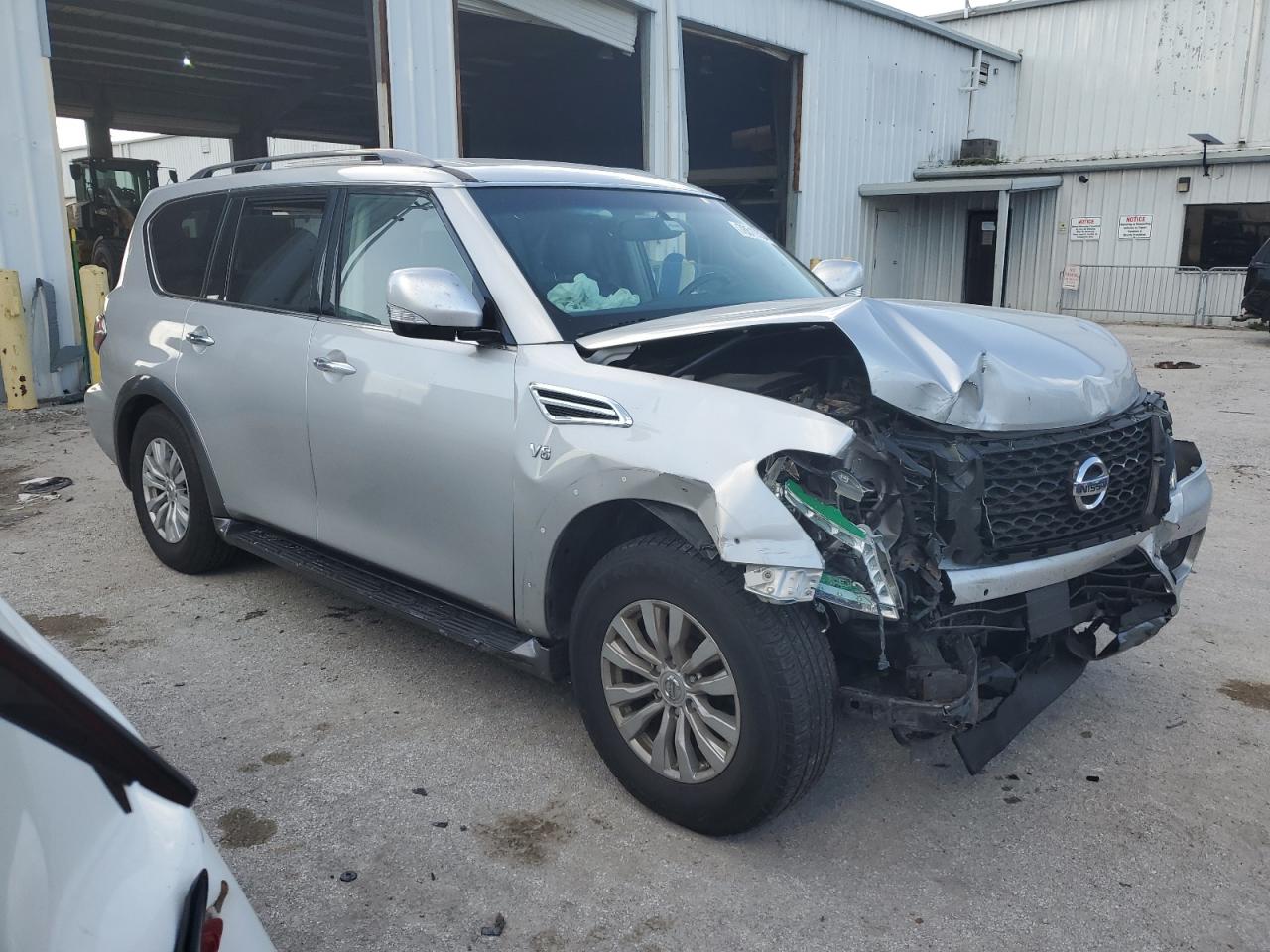 2019 Nissan Armada VIN JN8AY2ND1K9092890 Copart auction photo, front end damage thumbnail 4