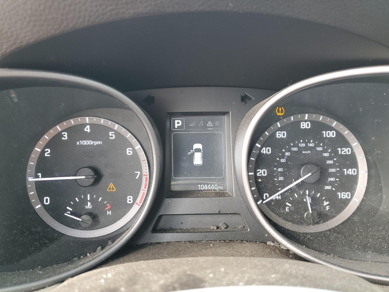 2017 Hyundai Santa Fe VIN 5NMZUDLB7HH001481 Copart auction photo, rear end / side damage thumbnail 9