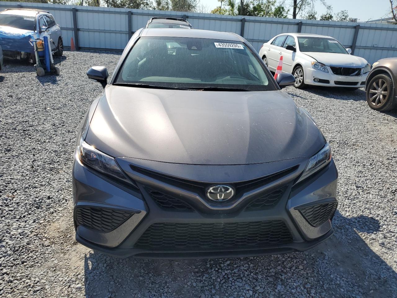 2023 Toyota Camry VIN 4T1G11AK5PU801538 Copart auction photo, side / rear end damage thumbnail 5