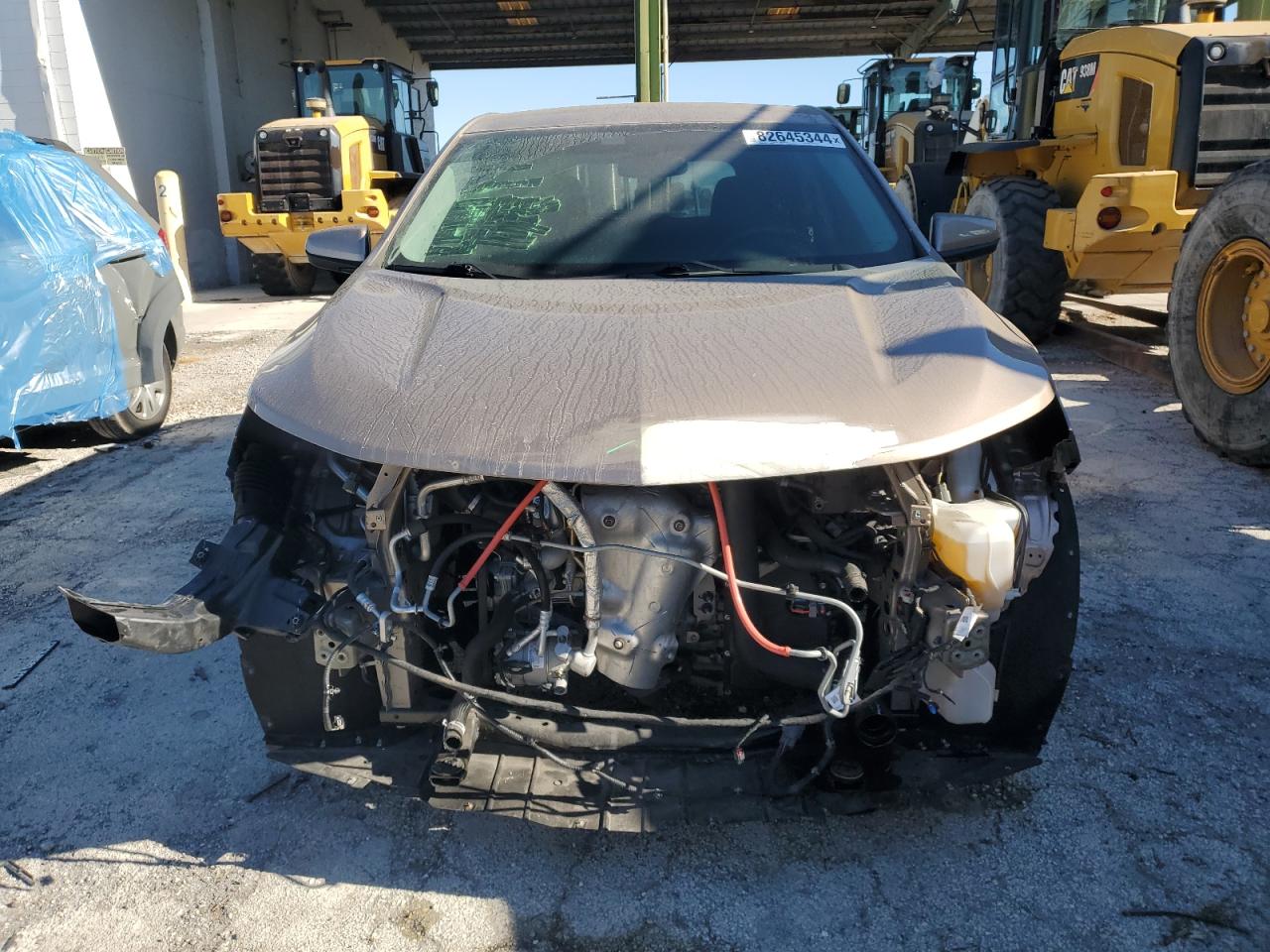 2019 Chevrolet Equinox VIN 2GNAXKEV9K6270782 Copart auction photo, front end / minor dent/scratches damage thumbnail 5