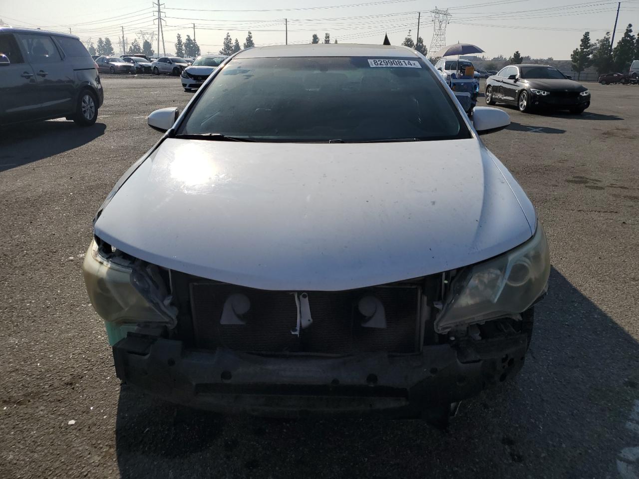 2014 Toyota Camry VIN 4T1BF1FK1EU386543 Copart auction photo, front end damage thumbnail 5